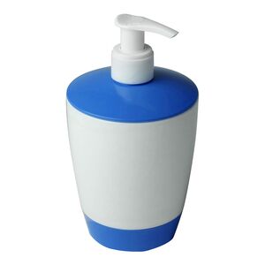 Tatay Kristal Liquid Soap Dispenser Blue and White Tatay Kristal Liquid Soap Dispenser Blue and White